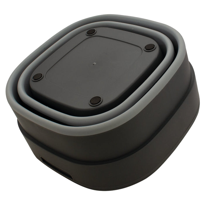 Faltbarer Abfalleimer mit Sensor