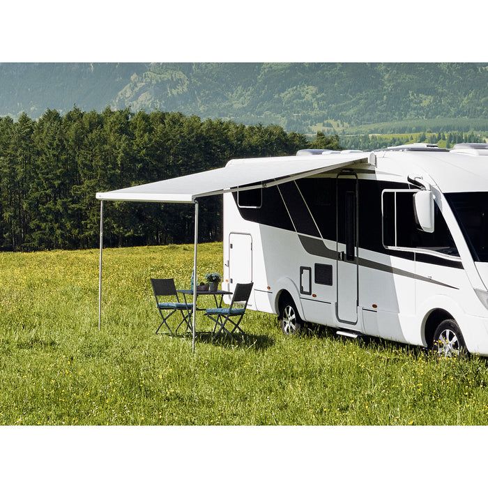 Markise TO 5200 mit Motor, 3,05 x 2,5 m, Gehäuse eloxiert, Mystic-Grau