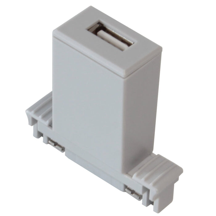 USB Steckdose 5 V / 2 A - Silber