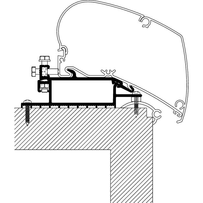 Rooftop-Adapter für TO Serie 6 und 9