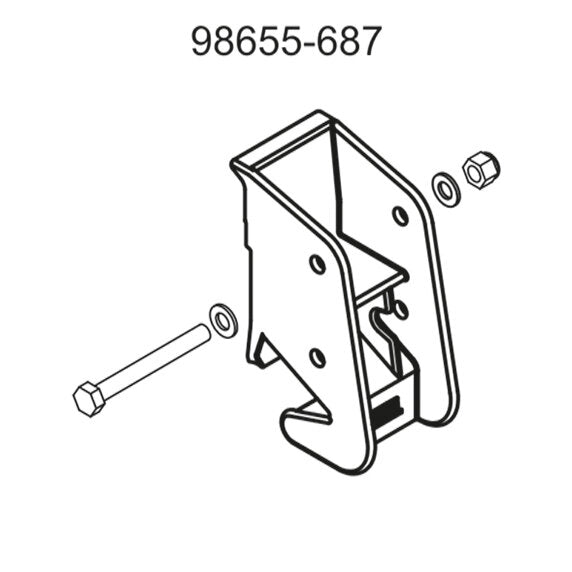 Rafterhalter im Markisengehäuse für F45i/L, F1/L, F45T