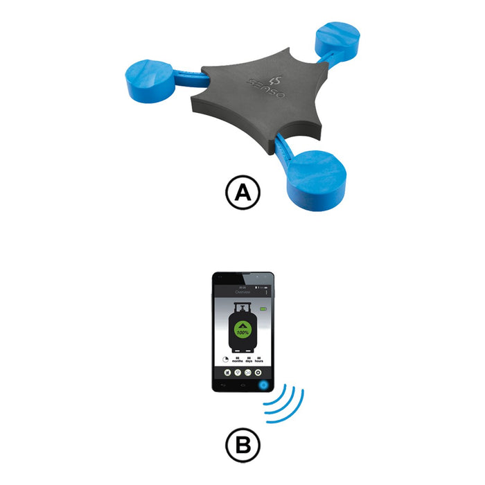 Füllstandsanzeiger für Gasflaschen Senso4s BASIC