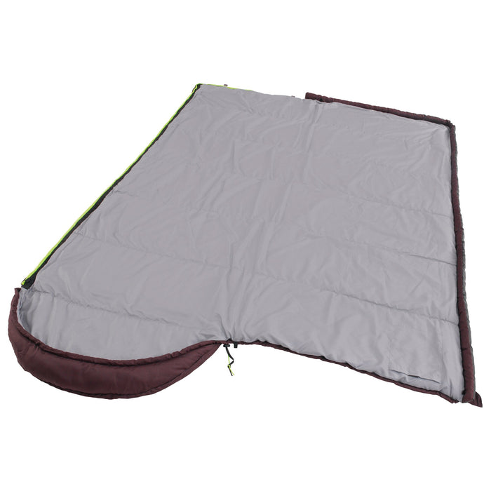 Deckenschlafsack  Campion Lux Aubergine 225 x 85 cm