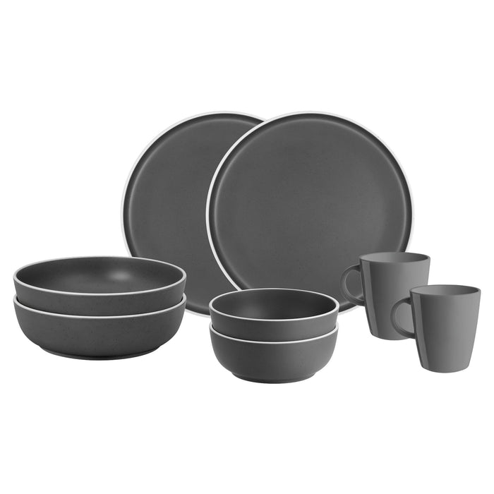 Geschirrset Tête-à-Tête Dolomit 8-tlg., grau