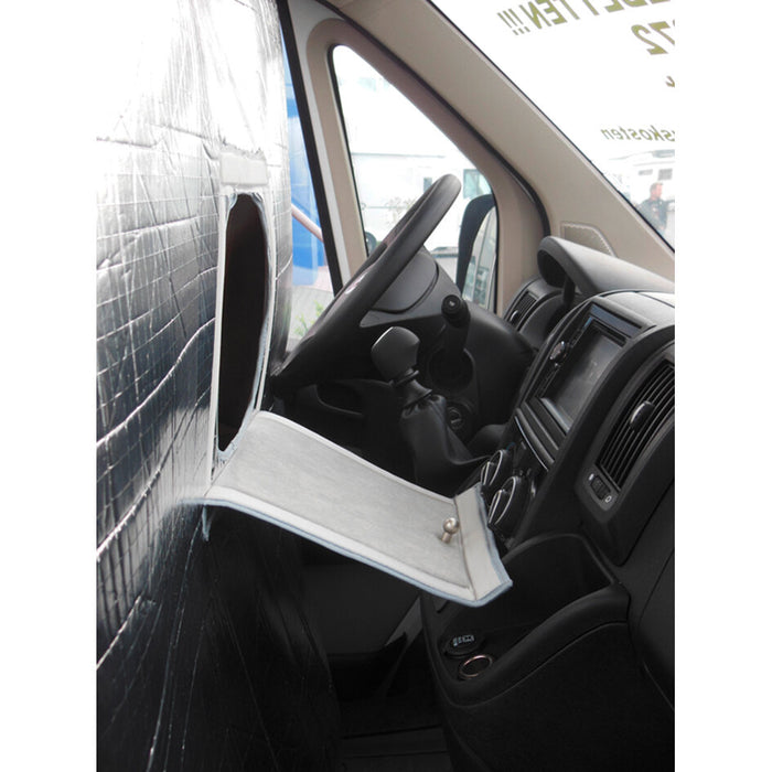 Thermovorhang hellgrau für Fiat Ducato ab Bj. 2006/07