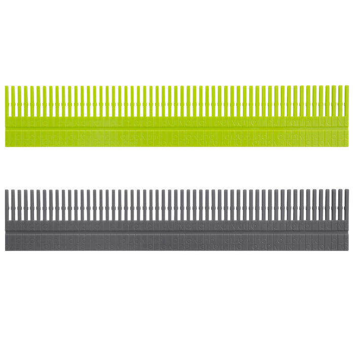 Stauleiste für Schubladen 8er-Set, lime, dunkelgau