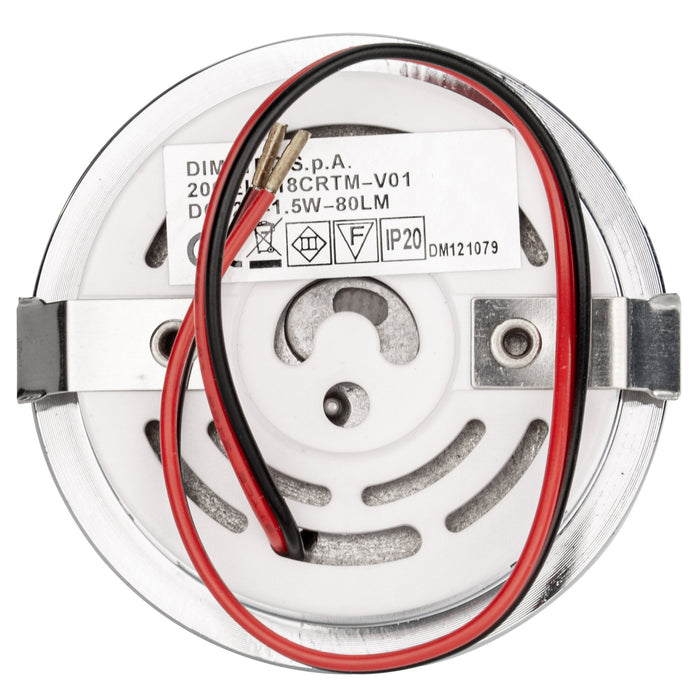 Einbaustrahler Touch chrom