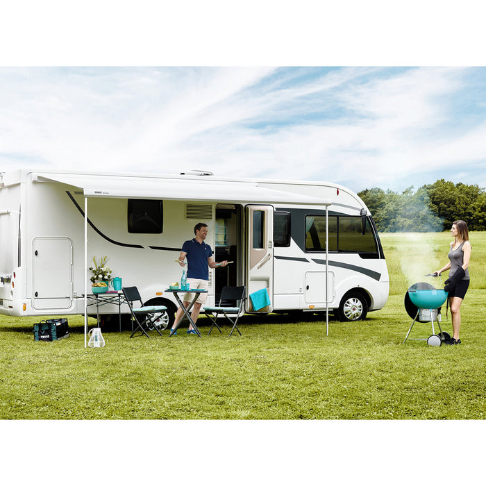 Markise TO 5200, 4 x 2,5 m, Gehäuse eloxiert, Mystic-Grau