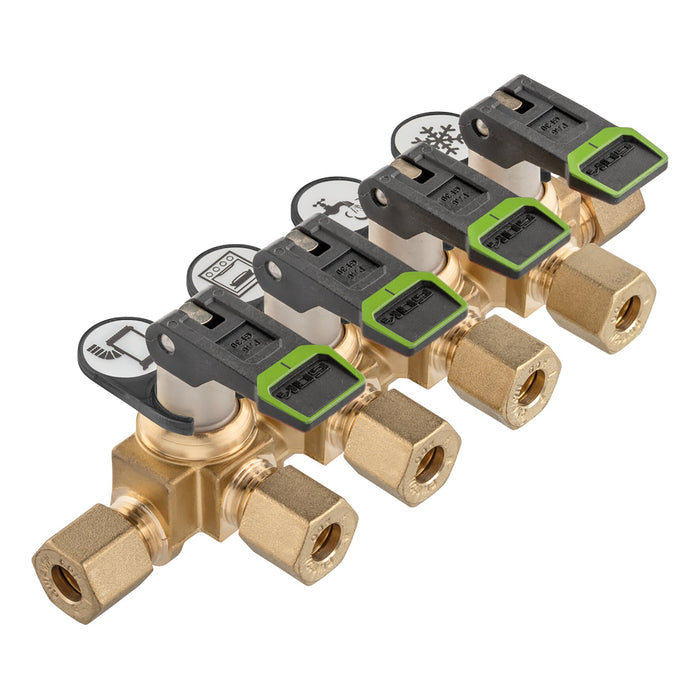 GOK Verteilerblock KSV-AB kurz 4 Abgänge