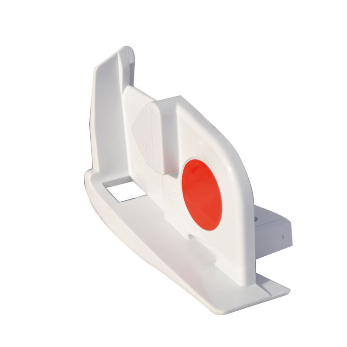 Frontblendenverschluss links F45 Ti, Polar White