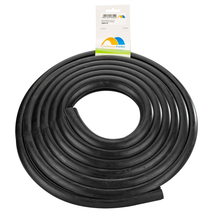 Gummiprofil 27 mm 5 m, mit Dichtmasse