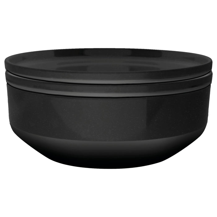Geschirrset 6-in-1 Odette schwarz 7-teilig, schwarz