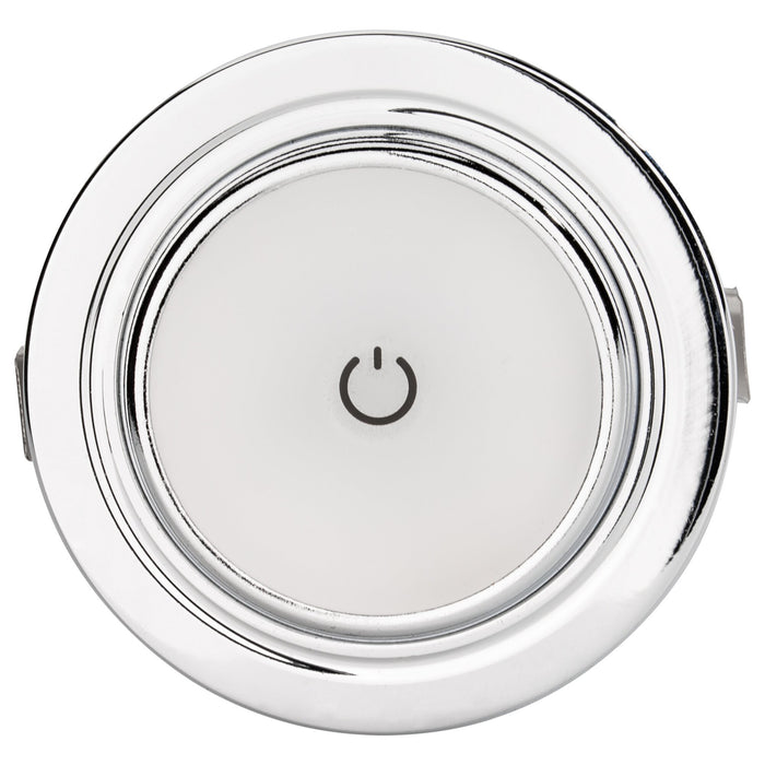 Einbaustrahler Touch chrom