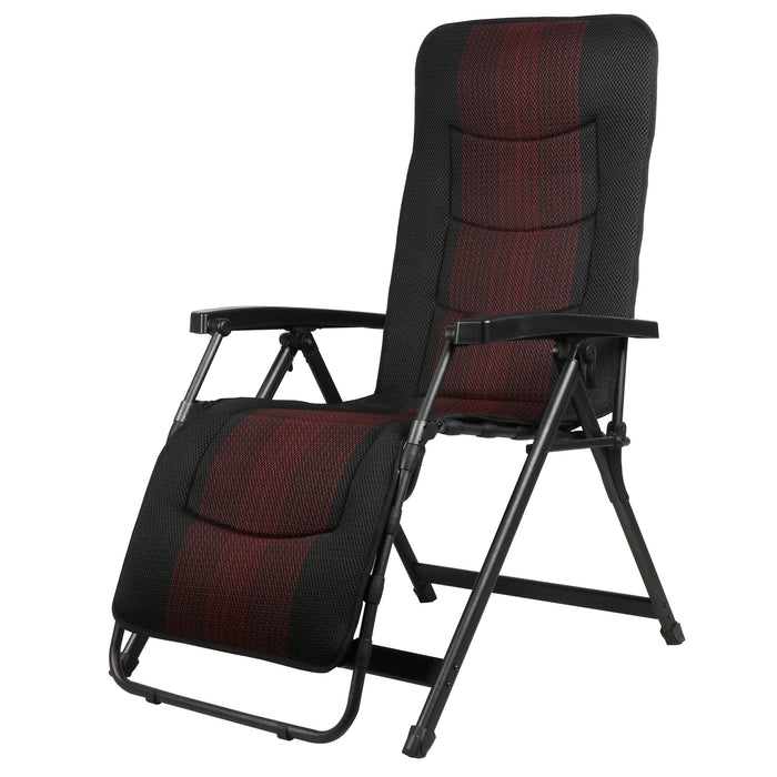 Relaxsessel Aeronaut Sitzhöhe 50 cm, bordeaux, schwarz