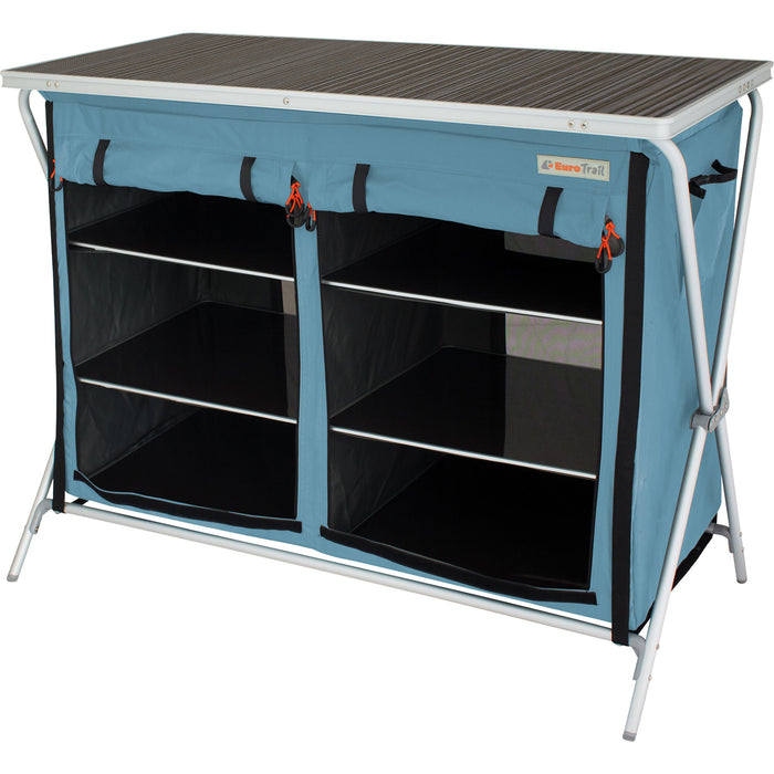 Campingschrank Brocas, hellblau