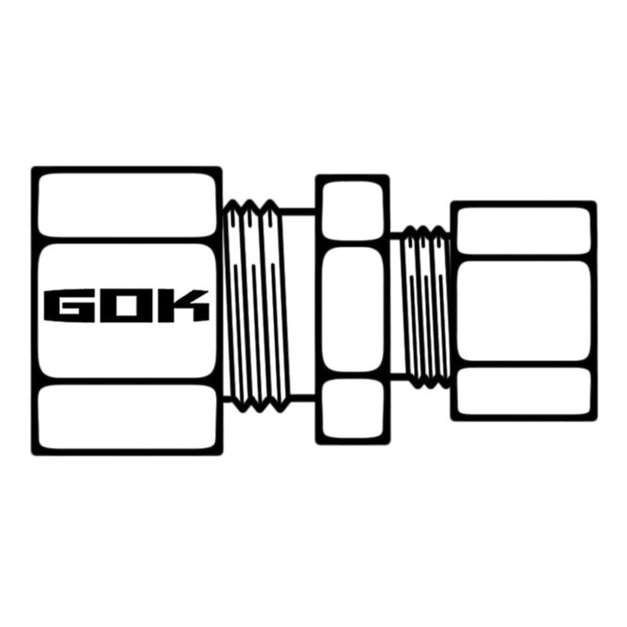 Reduzierverschraubung gerade RVS 10 x RVS 8 mm, SB-verpackt