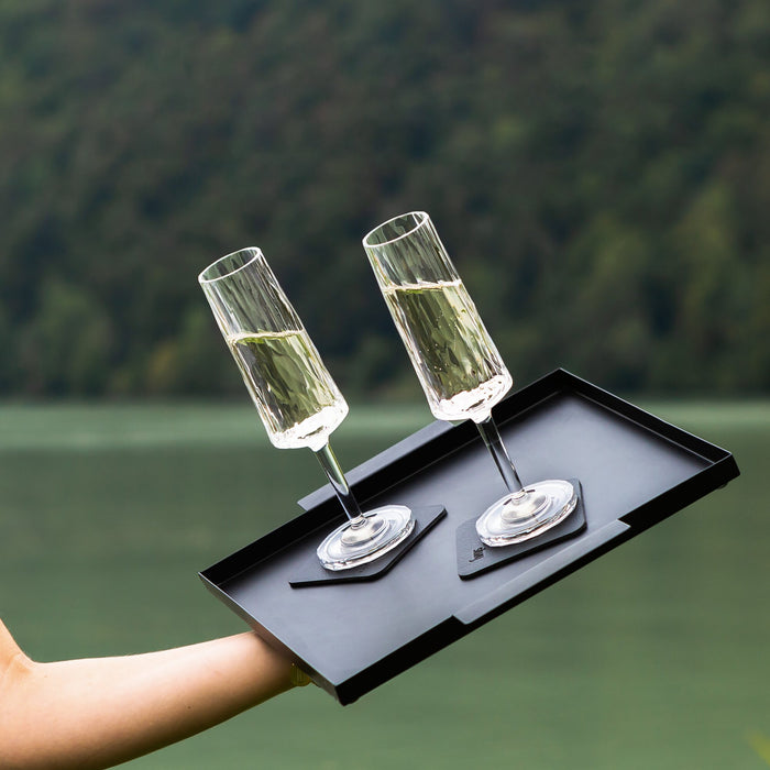 Magnet-Kunststoffgläser Sektglas 100 ml, 2er-Set