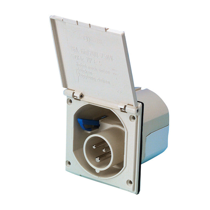 Einspeisung CEE Caravan M reinweiß