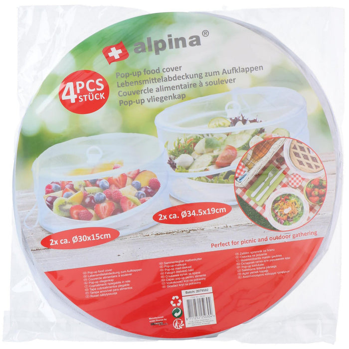 Lebensmittelabdeckung  4er Set