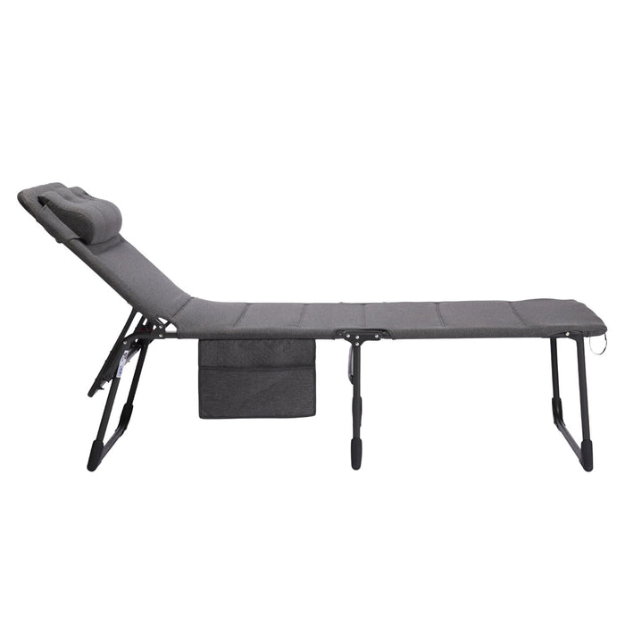 Dreibeinliege AP/363-NTS grau