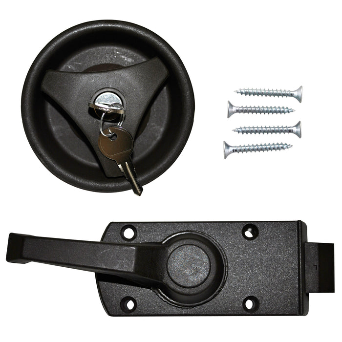 Türschloss dunkelbraun