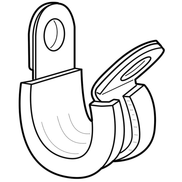 Rohrschelle 10 mm, 5er SB-verpackt