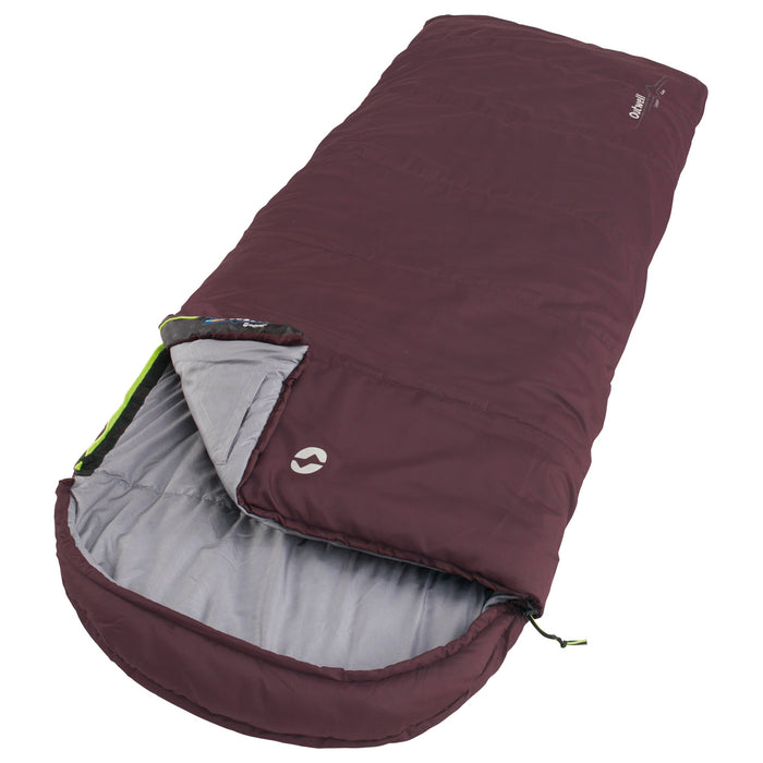 Deckenschlafsack  Campion Lux Aubergine 225 x 85 cm