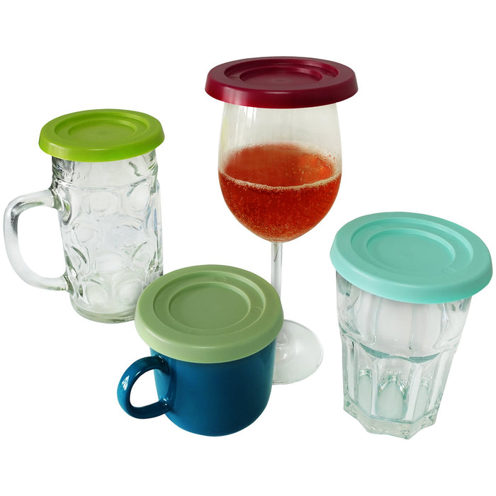 Trinkglasabdeckung BEE 4er Set