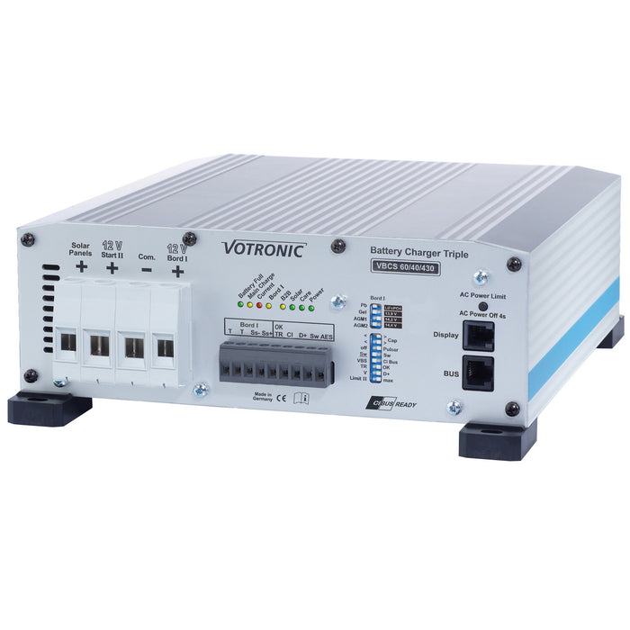 Votronic Batterieladegerät VBCS Triple VBCS 60/40/430 CI-Triple Kombigerät