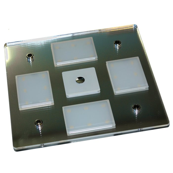 Deckenleuchte Nightlight 5 chrom