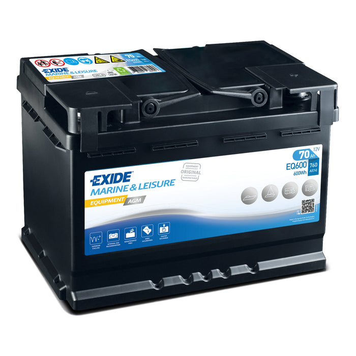 Batterie EXIDE Equipment AGM Typ EQ600