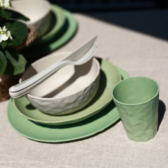 Essteller CLUB ø 26 cm, 4er-Set, grün