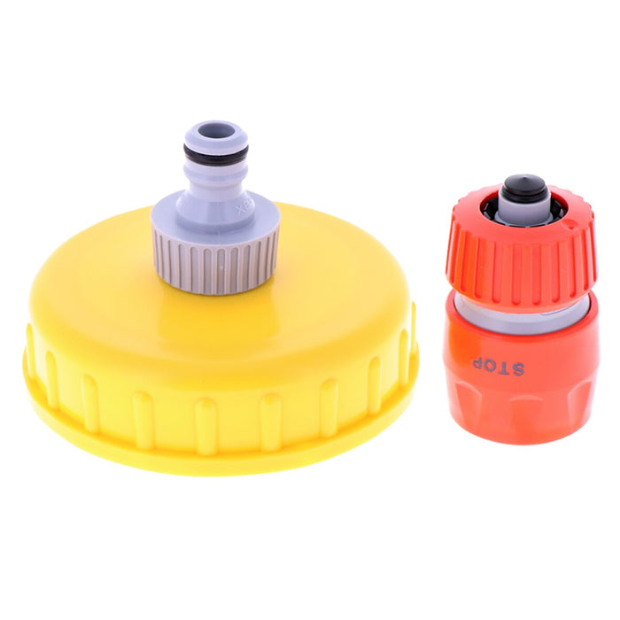 Verschluss DIN 96 mit Schnellverschlusskupplung