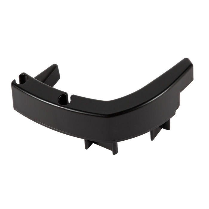 Frontblendenverschluss links, F40 Van, schwarz