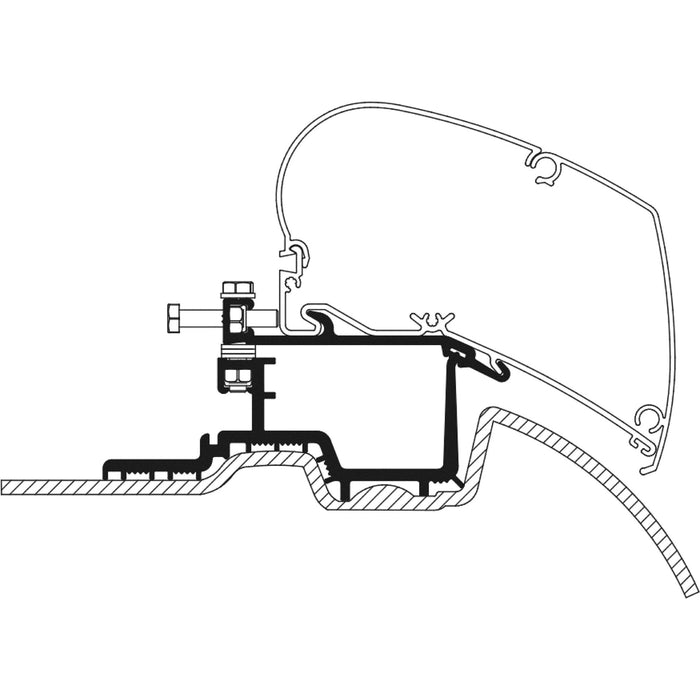 Adapter für MB Sprinter ab Bj. 2006/04 zu TO Serie 6