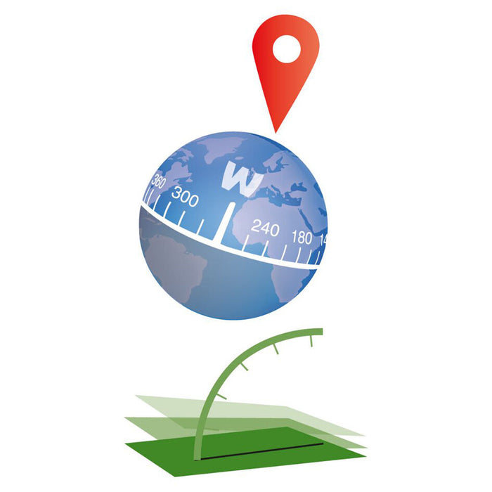 Sat-Anlage Oyster V Vision 85 Twin, weiß