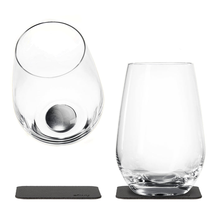 Magnet-Kristallgläser Longdrink 400 ml, 2er-Set