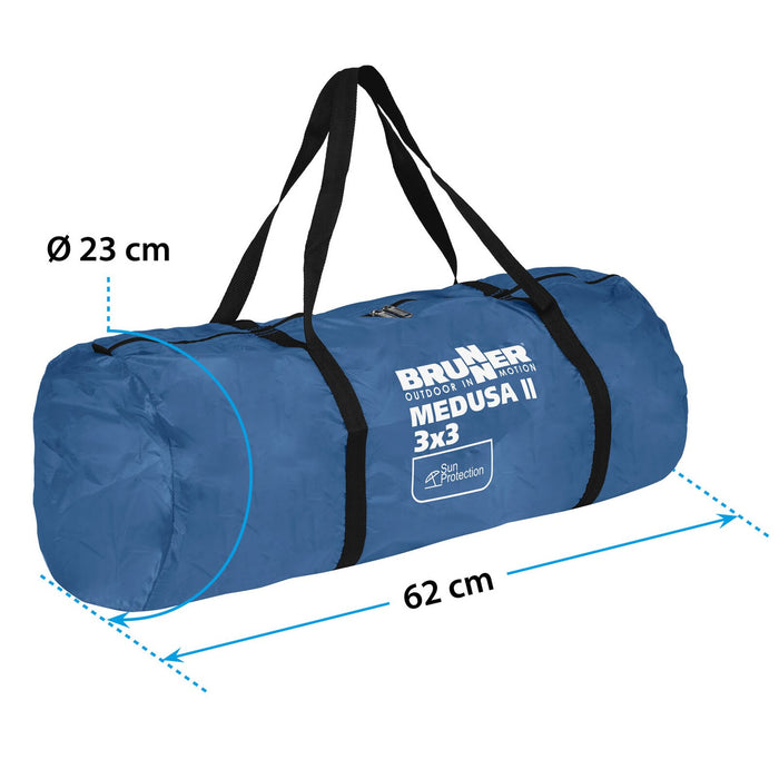 Leichtpavillon Medusa II 300 x 230 x 300 cm