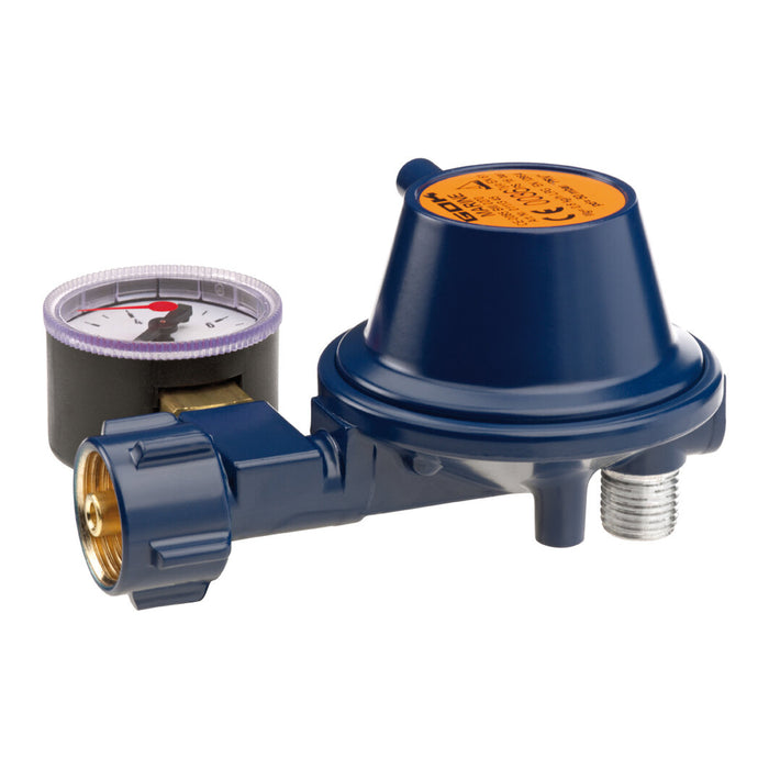 Niederdruckregler 0,8 kg/h Abgang 90°, 50 mbar, SB-verpackt