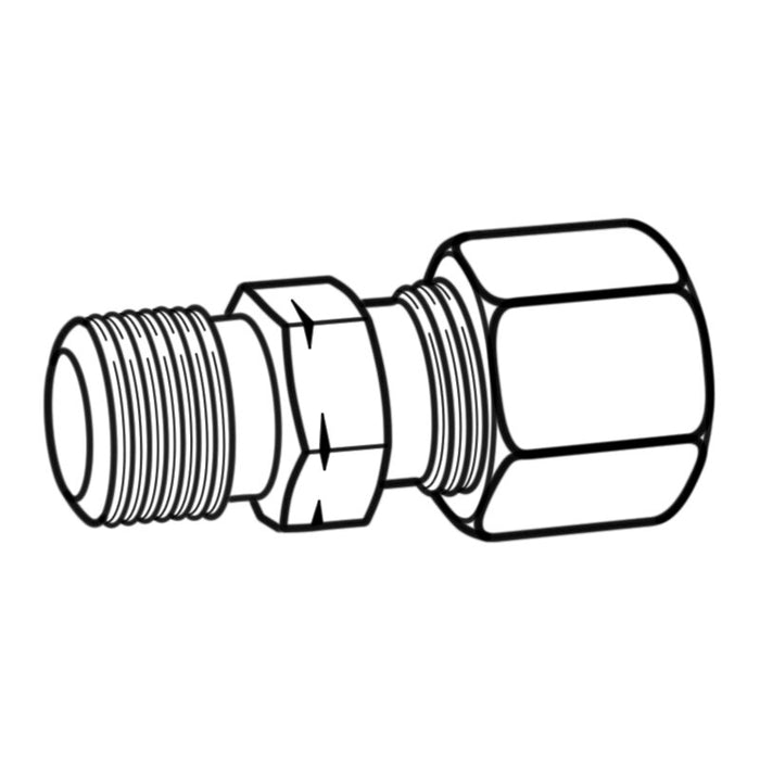 Verbindungsstück G1/4LH-KN x RVS8