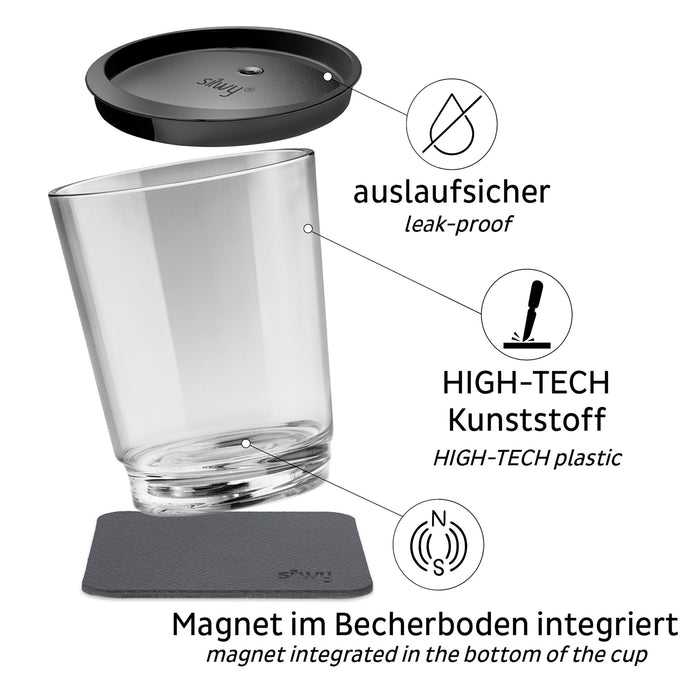 Magnet-Trinkbecher Triple 0,25 l