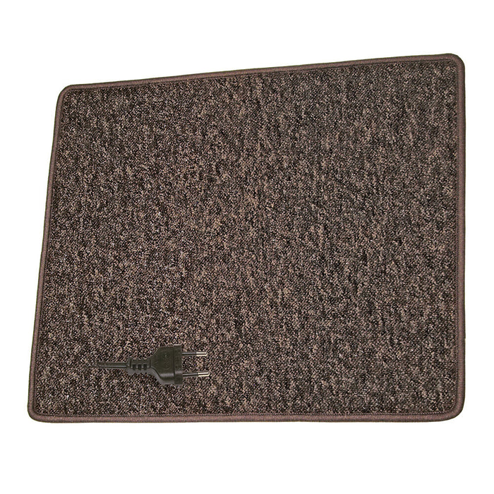 Heizteppich 230 V/25 W, 60 x 40 cm, braun