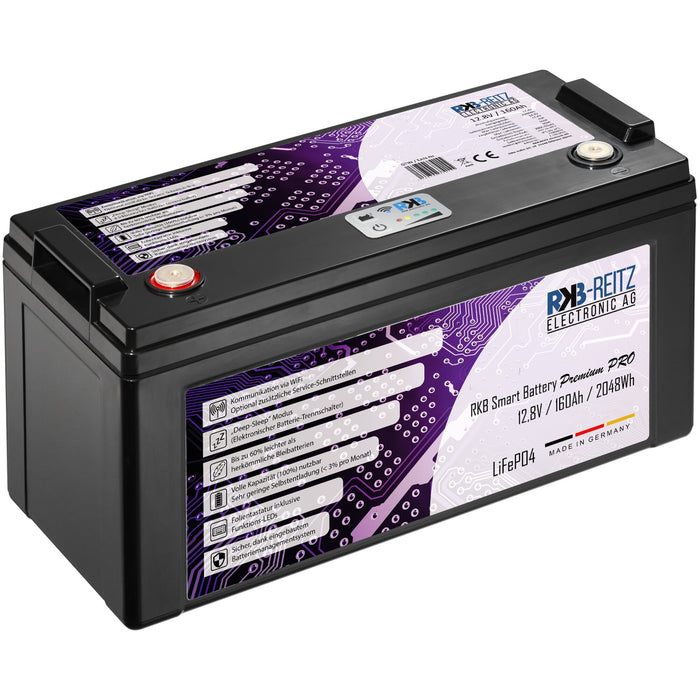 Lithium-Batterie RKB Smart Premium PRO 160 Ah