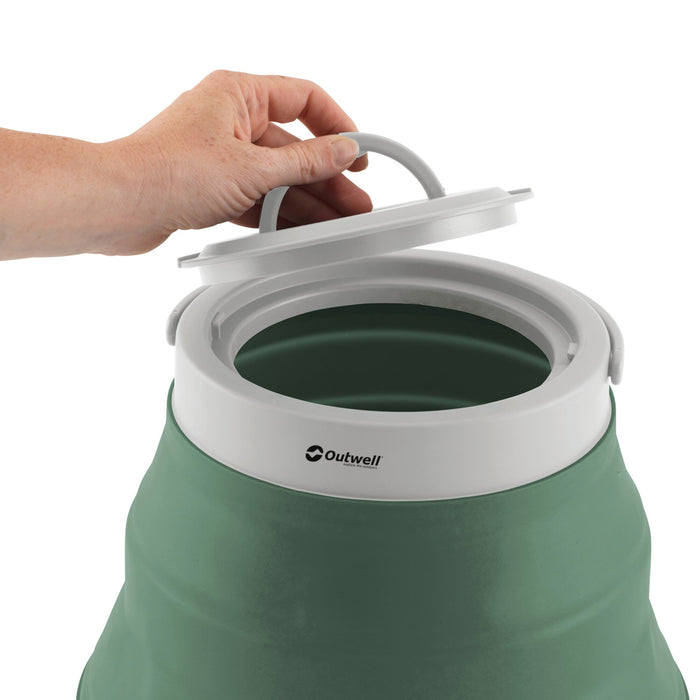 Wasserkanister faltbar dunkelgrün