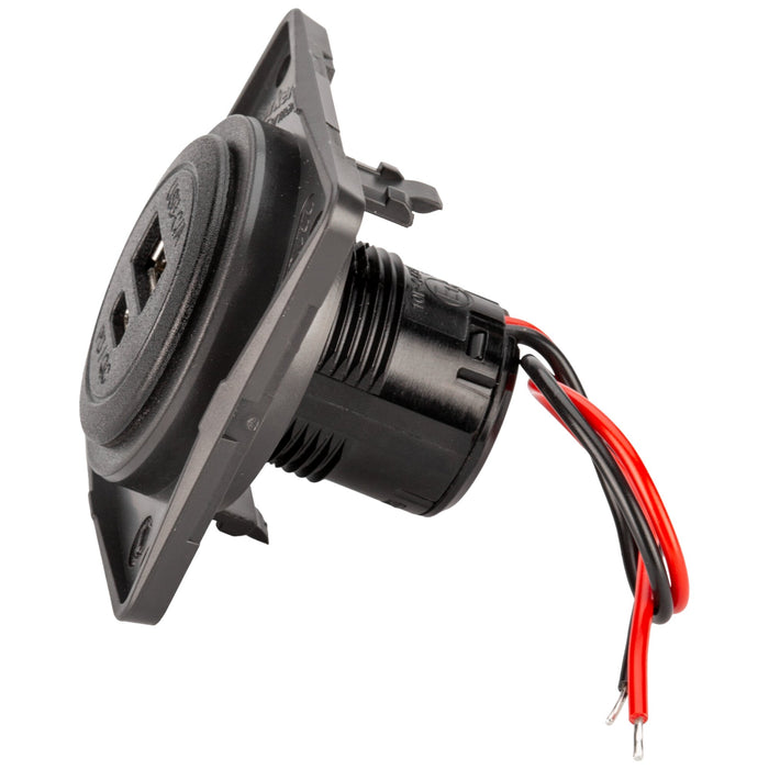 USB-Steckdose USB-A/USB-C lose