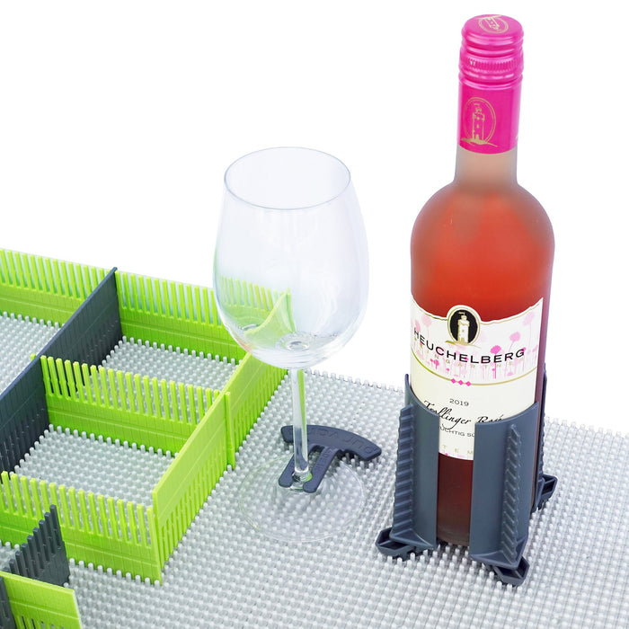 Noppenplatte zum Auslegen 34 x 1,5 x 34 cm