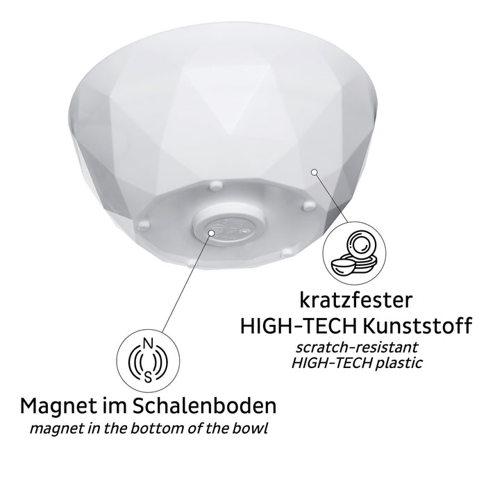 Magnet-Geschirr Müslischale 2er-Set