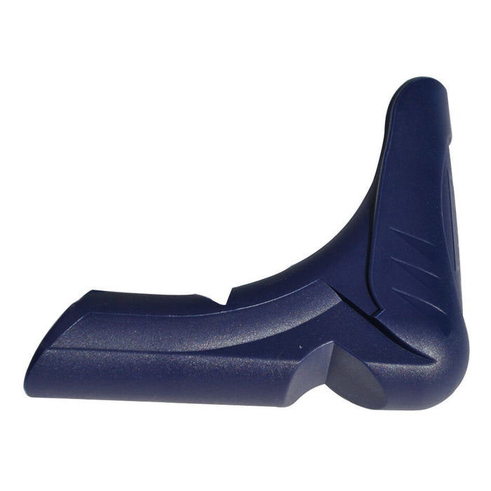 Fußwinkel ø 25 mm blau, 6 Stück