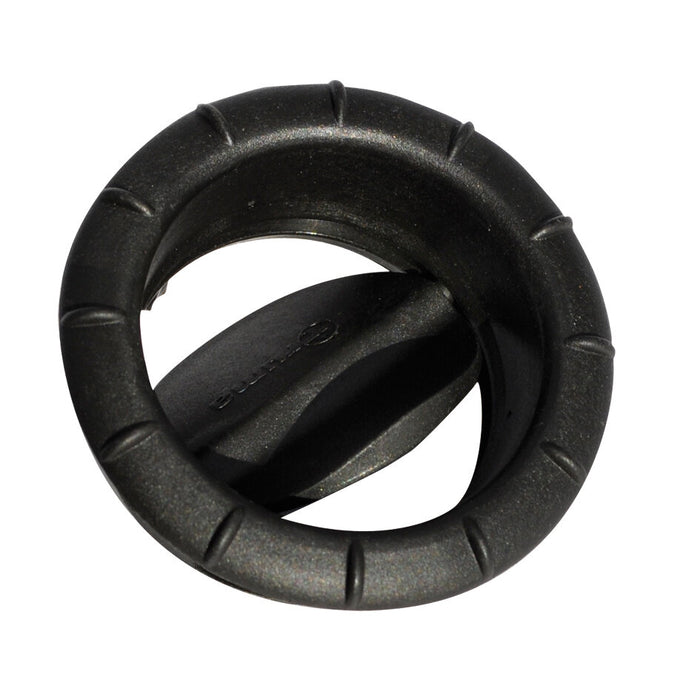 Endstück EN mit Luftklappe, schwarz