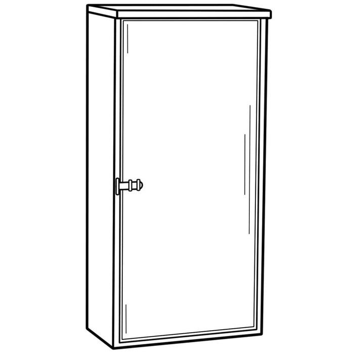 Gasflaschen-Schrank 1 x 33 kg